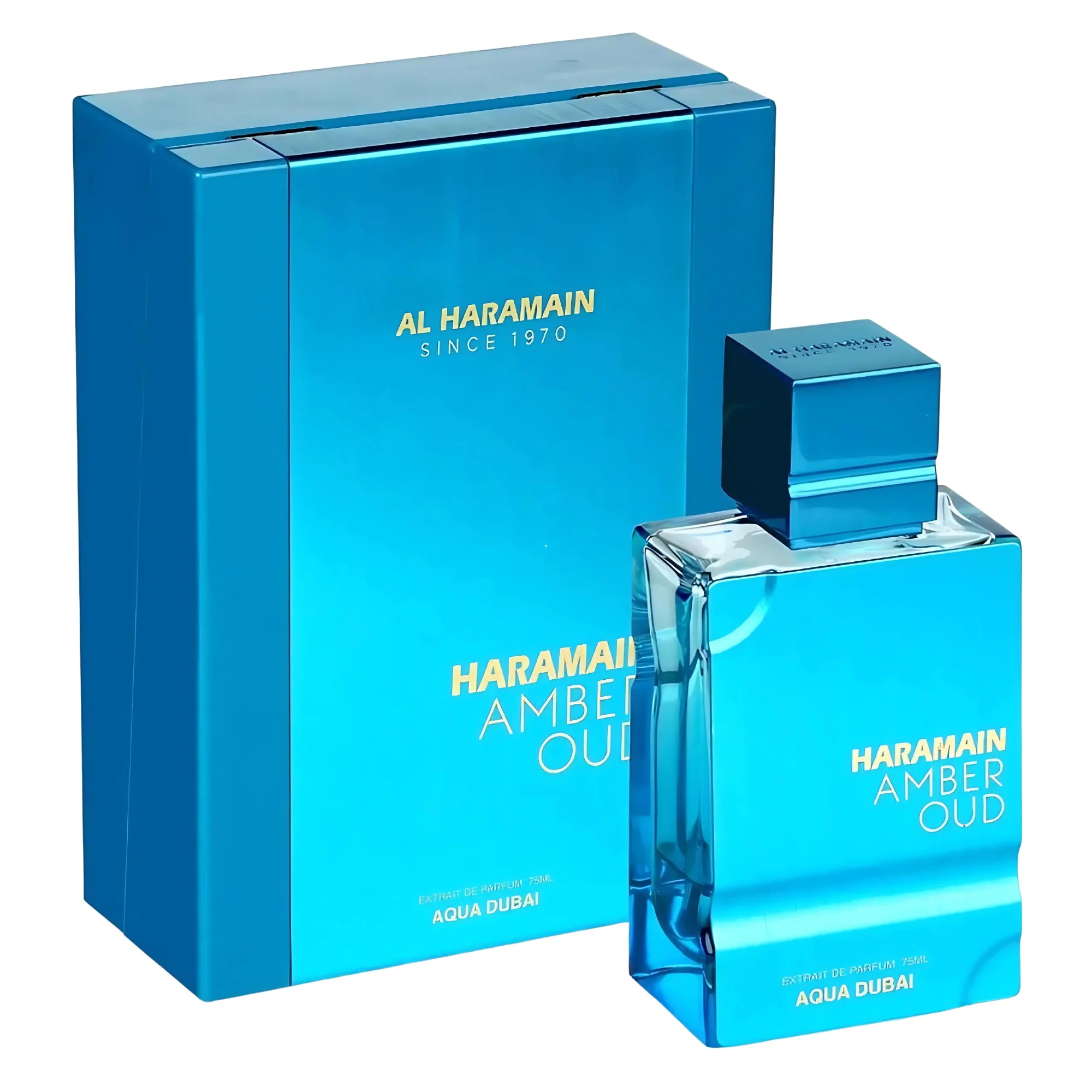 AL HARAMAIN AMBER OUD AQUA DUBAI 75 ML ORIGINAL